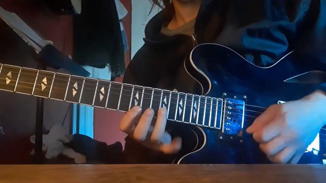 Impossible Guitar Death Licks on Gibson ES 335 смотреть онлайн