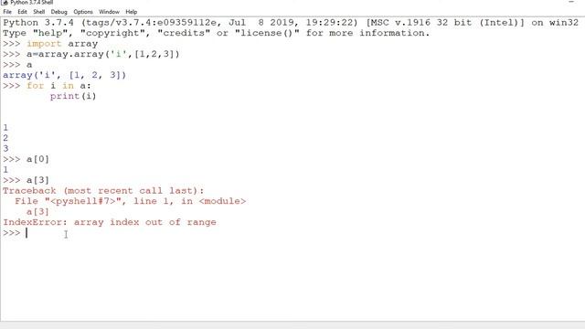 PYTHON TUTORIAL: PYTHON ARRAY WITH EXAMPLES|ARRAY METHODS|LIST VS ARRAY IN PYTHON