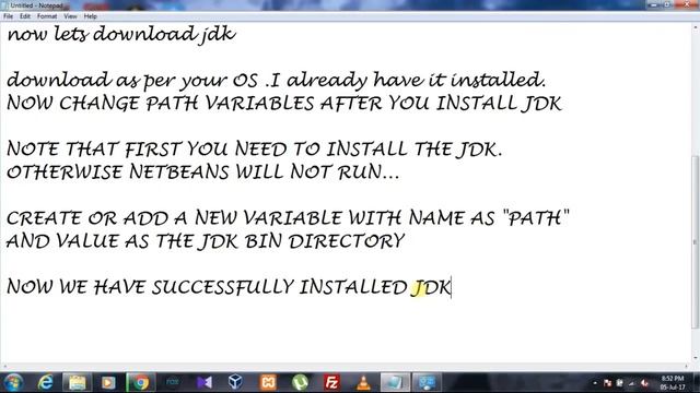 HOW TO DOWNLOAD AND INSTALL NETBEANS IDE 8.2 AND JAVA JDK 1.8.0||SET PATH VARIABLE||Windows 7,8,10