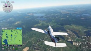 Полет на рыбалку в Microsoft Flight Simulator