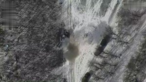 Уничтожение Ланцетом ПУ С-300 ВСУ.  Февраль 2023/Destruction of the ukrainian S-300 by "Lancet" UAV