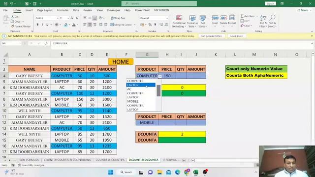 EXCELKICLASS ONLINE #SESSION 2 |  TEACHING ABOUT EXCEL #excel #excelonline #exceltutorial