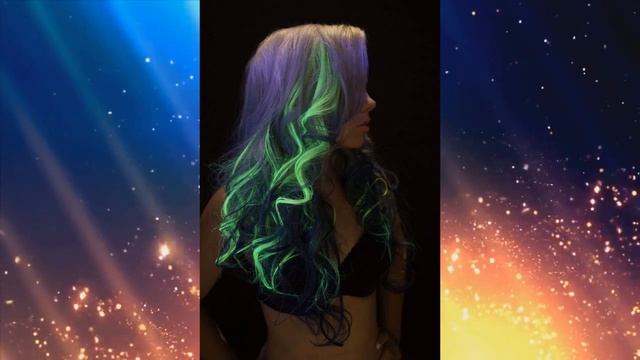 очень красивые неоновые волосы смотреть онлайн
