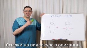 Кривые ноги Исправляем сами Фрагмент видеокурса