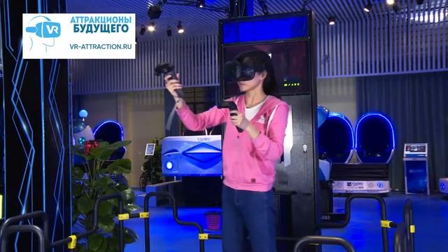 VR аттракцион VR E-space walk смотреть онлайн