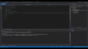 #Создание проекта в Visual Studio / Написаине первой программы / С++