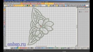 Wilcom EmbroideryStudio e4.2 уроки курсы Экспресс деление чужого дизайна вышивки