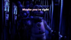 FNAF song / You Can't Hide ( Karaoke )