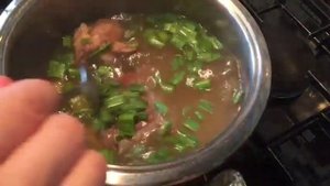 Мясной суп. Суп с нутом.Турецкая кухня. Turkish soup.
