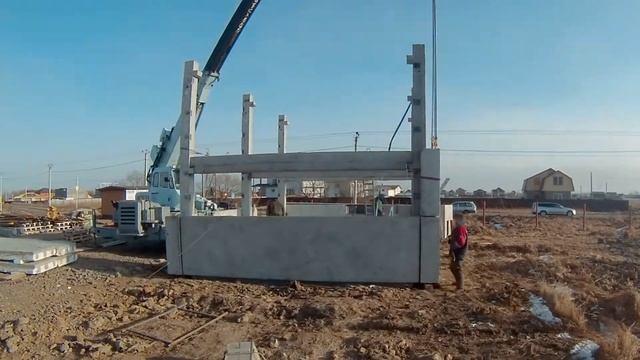 Строительство дома в коттеджном посёлке "Семейный" в с. Тополево. КПД 100.