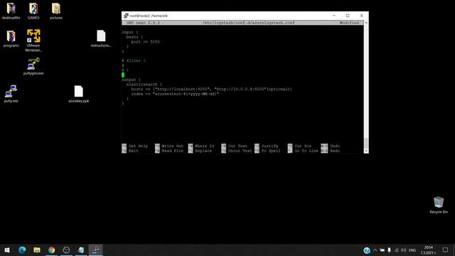Elastic Stack installation on Microsoft Azure Cloud