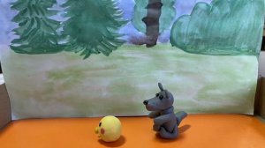 Мультик из пластилина Колобок