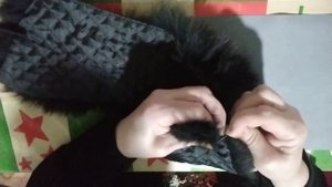 Новая жизнь старого мехового воротника.