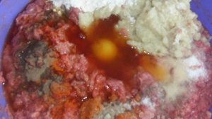 Кюфта по-армянски с коньяком