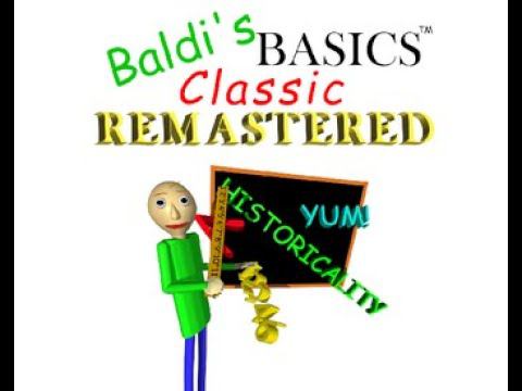 Playing Baldi's Basics Classic Remastered смотреть онлайн