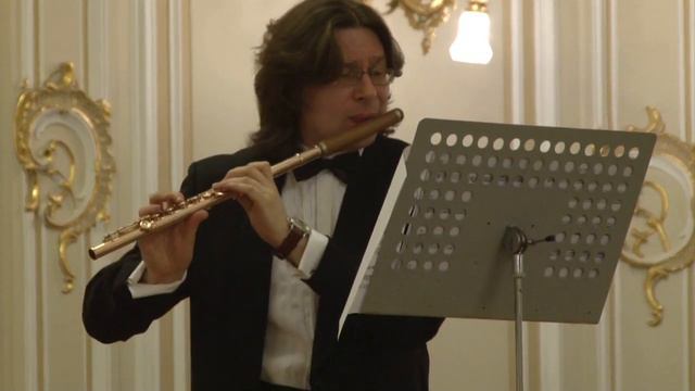 Carl Philipp Emanuel Bach Sonata g - moll for flute and piano II mvt Adagio смотреть онлайн