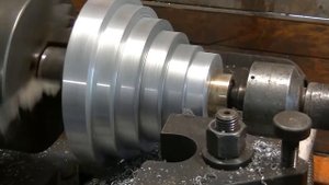 Как сделать многоручейный алюминиевый шкив. Отливка,проточка