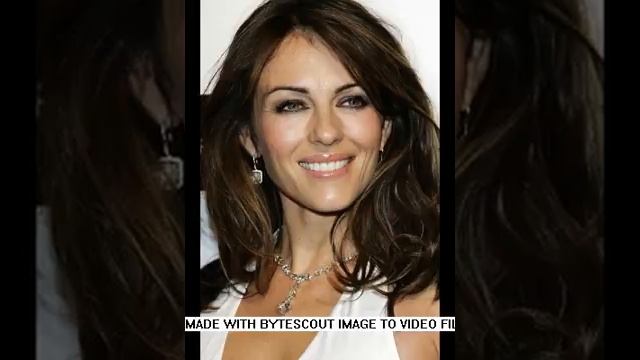 Elizabeth Hurley Wavy Hairstyles