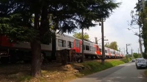 "Одна из первых!" Электропоезд "Ласточка" ЭС2Г-005 "Desiro RUS" Маршрутом "480С" Гагра-Сочи.