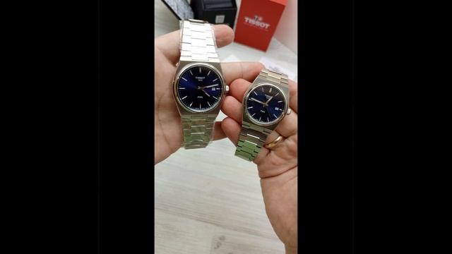 Tissot Prx 35 и 40 мм кварцевые модели. Сравнение копии с оригинальной моделью смотреть онлайн