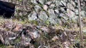 Странные руины в горах Китая