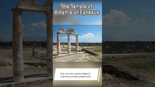 The Temple of Artemis at Ephesus