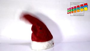 Музыкальная шапка Санта-Клауса, код 43554