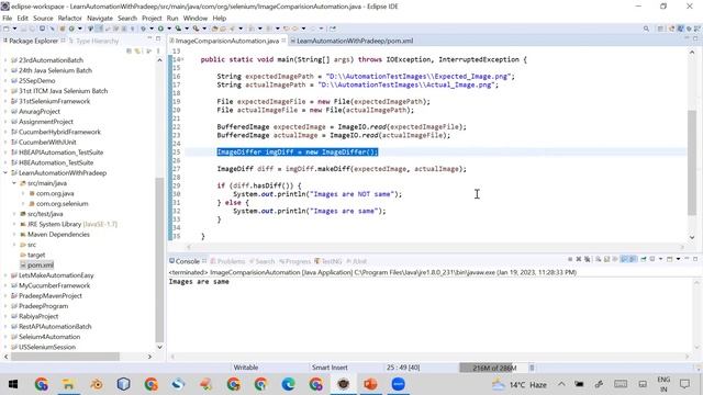 How to Compare Two Images in Selenium Automation | Pradeep Nailwal смотреть онлайн