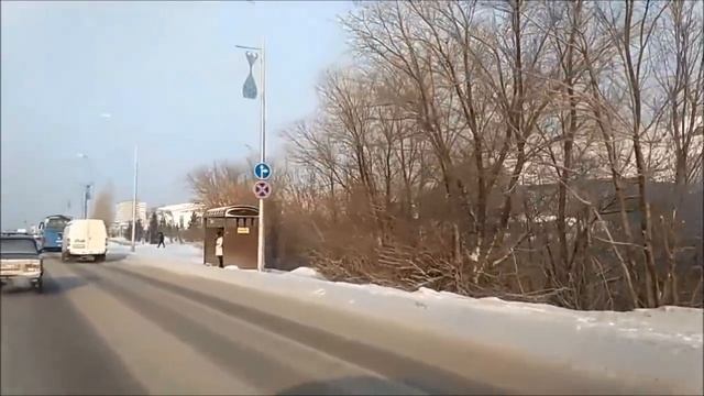 КАРАГАНДА. Пр. Республики, Советской Конституции--ул Гоголя 12.17. смотреть онлайн