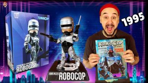 РАСПАКОВКА ROBOCOP - ФИГУРКА HEROCROSS! TOP ROB: НАШЕЛ ЖУРНАЛ С НАКЛЕЙКАМИ РОБОКОП 1995 ГОДА!