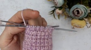 Шапочка для куклы Тильды. Шапка спицами для куколки #вязание