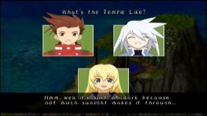 Tales of Symphonia - Skits - What's the Temple Like?