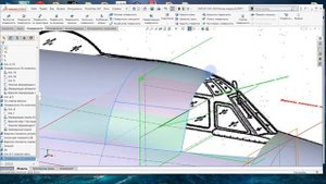 3D печатный самолет Мясищев 3МД в Solidworks. Часть 1. Основная геометрия носовой части фюзеляжа.