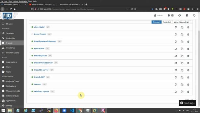 Install windows features AWX Ansible Tower смотреть онлайн