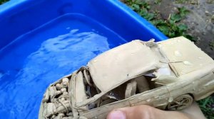 РАЗБИЛ МАРКА ОБ ВОДУ| Краш-тест автомобиля из пластилина.