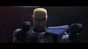 Командор Рекс выполняет приказ 66.