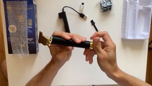 Триммер для бороды и усов YYC (черный)