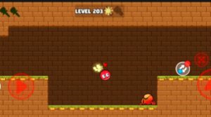 Приключения красного и голубого шарика. Головоломка. Серия 57. Игра