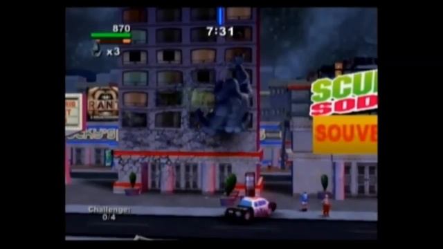 (Wii) Let's Play Rampage: Total Destruction Part 1 смотреть онлайн