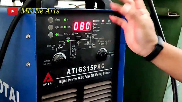 CARA SETTING MESIN AOTAI ATIG 315 PAC DIGITAL INVERTER AC/DC смотреть онлайн