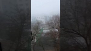 Туман в Тучково, правда, был 26 марта. Я немного день перепутал