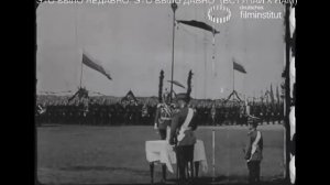 Николай II и немецкий кайзер Вильгельм II в Красном Селе. 1912 год.