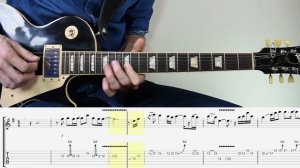 Guns N' Roses - Knockin' On Heaven's Door (Solo Guitar Lesson With TAB & Score)