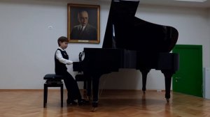 Михаил Кузякин, 4 класс, Москва, ДМШ им.С.Прокофьева, И.Сибелиус "Флорестан"