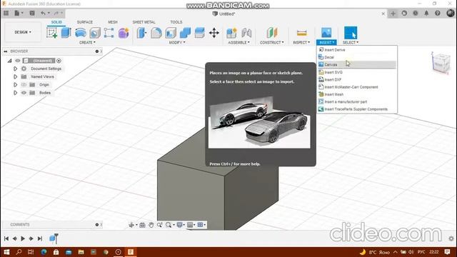 (УРОК 1) Основы прототипирования в программе Autodesk FUSION 360 смотреть онлайн