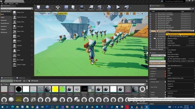 Unreal Engine 5 - Знакомство с редактором #3. Как добавить ассеты в проект на Unreal Engine 5