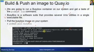 Session 3 Exploring Podman Images and Multistage Builds | Docker Alternative | Tutorial
