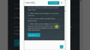 HeroBiz Modelo Html Bootstrap Baixar Código Grátis