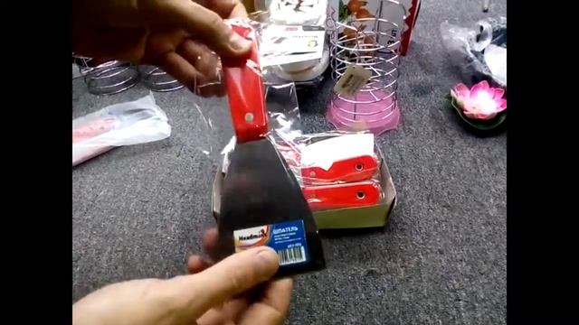 HEADMAN Шпатель стальной с пластмассовой ручкой 75мм смотреть онлайн