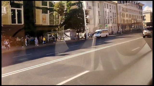 МИНСК!|Поездка на троллейбусе МАЗ 203Т70 Борт 2037 по маршруту 43(07.07.2022) смотреть онлайн